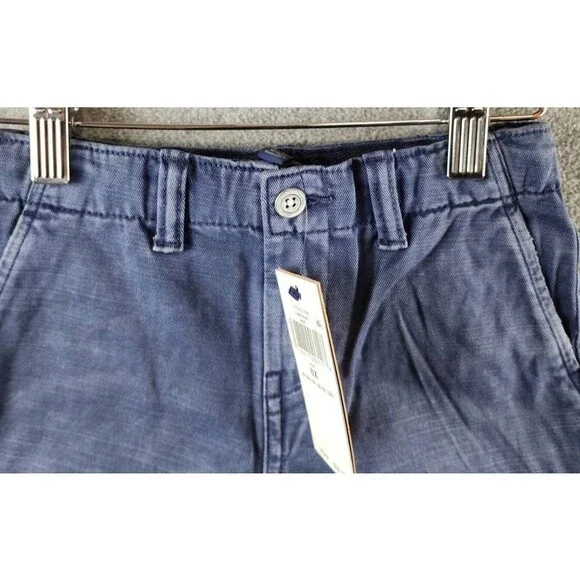 Polo Ralph Lauren Chino Shorts Unisex Kids 6X Navy Belt Loops Zip Fly Closure - Picture 4 of 15